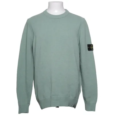 Pull-over (Vert) de Stone Island Polyamide, Laine