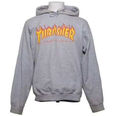 Sweat à capuche (Gris) de Thrasher Coton, Polyester