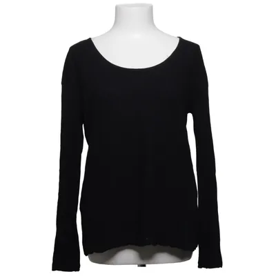 Langarmshirt (Schwarz) von T by Alexander Wang Baumwolle