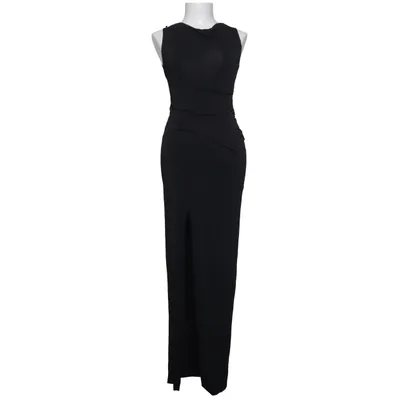 Maxi dress (Black) from Helmut Lang Elastane, Polyester, Viscose