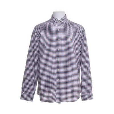 Buttondown-skjorta (Blå, Röd, Vit) från Ralph Lauren Bomull