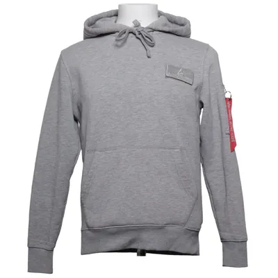 Hoodie (Gray) from Alpha Industries Cotton, Polyester