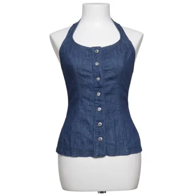 Haltertop (Blauw) van Dolce & Gabbana J&ANS Katoen