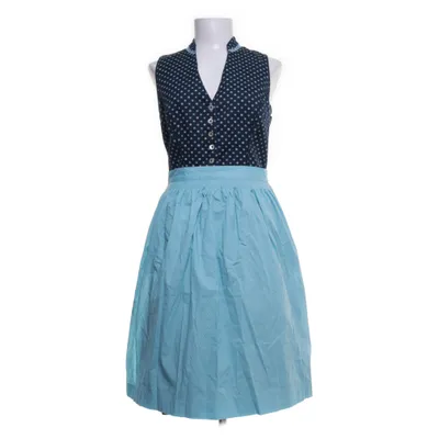 Dirndl (Blauw, Meerkleurig) van Spieth & Wensky Katoen, Zijde