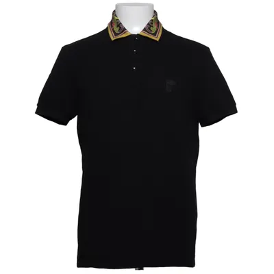 Polo (Noir, Multicolore) de Versace Collection Coton