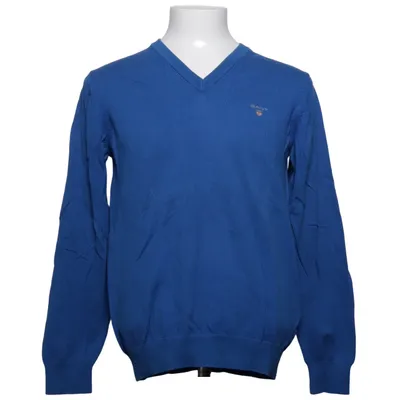 Pull-over (Bleu) de GANT Coton, Polyamide