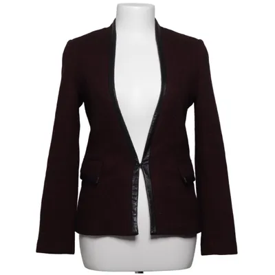 Blazer (Rouge) de Maje Cuir, Polyester, Laine
