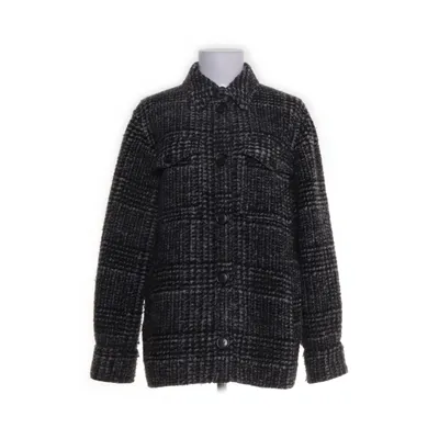 Skjortejakke (Sort, Hvid, Grå) fra Isabel Marant Étoile Bomuld, Polyester, Uld