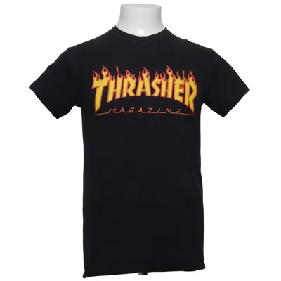 T-shirt (Zwart) van Thrasher Katoen