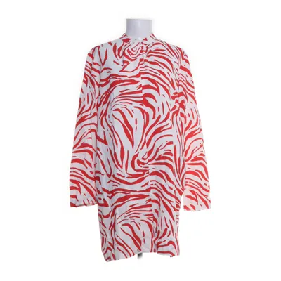 Klänning (Röd, Vit) från MSGM Milano Polyester, Viskos