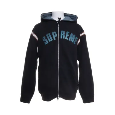 Huvtröja (Svart) från Supreme Bomull