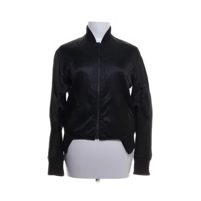 Bomberjakke (Sort) fra Helmut Lang Nylon, Bomuld, Elastan