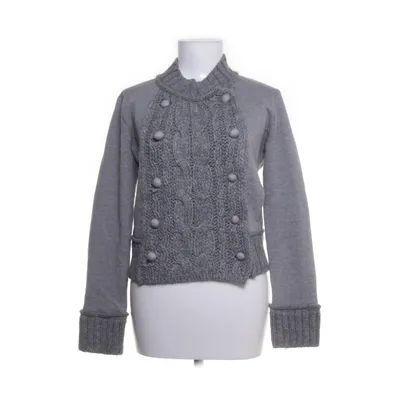 Cardigan (Grijs) van Dolce & Gabbana Acryl, Alpacawol, Katoen