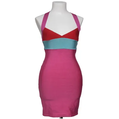 Dress (Pink, Multicolored) from Herve Leger Polyamide, Viscose