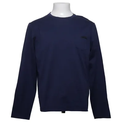 T-shirt à manches longues (Bleu) de Prada Coton