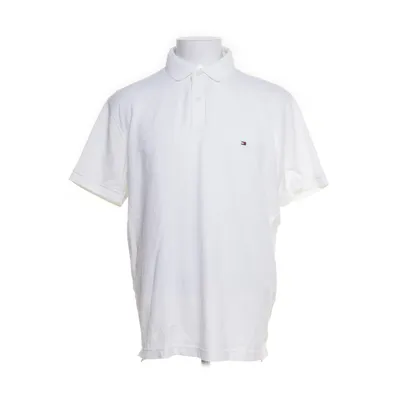 Pikétröja (Vit) från Tommy Hilfiger Bomull, Elastan