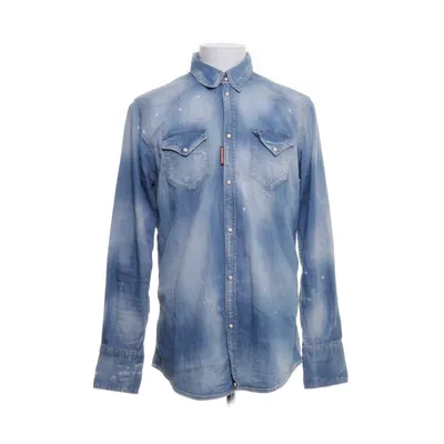Jeansskjorta (Blå) från Dsquared2 Bomull, Elastan