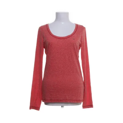 Long sleeve T-shirt (Red) from Hilfiger Denim Cotton, Polyester