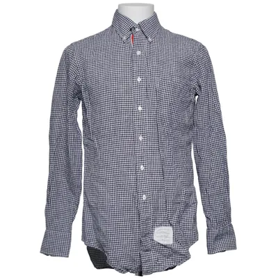 Chemise (Noir, Blanc) de Thom Browne Coton