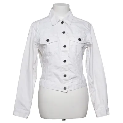 Denim jacket (White) from Gucci Cotton, Polyester