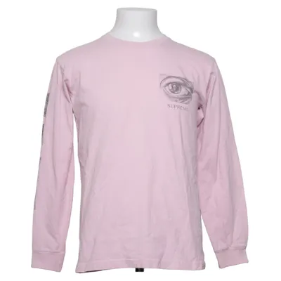 Lange mouwen shirt (Roze) van Supreme Katoen