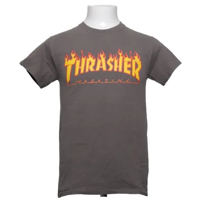 T-shirt (Gris) de Thrasher Coton