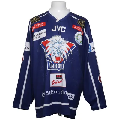 Hockeytrøje (Blå, Hvid, Flerfarvet) Polyester