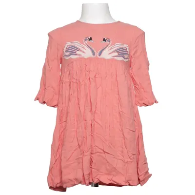 Jurk (Roze) van Stella McCartney Kids Katoen, Viscose