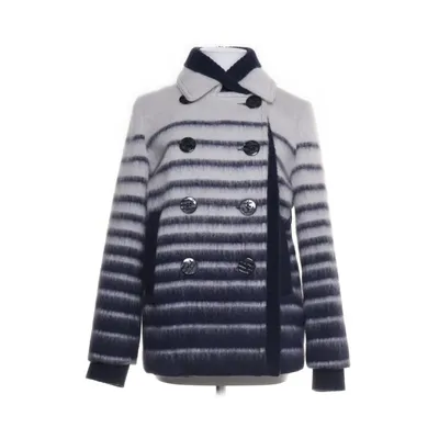 Skepparkavaj (Blå, Vit) från Jean Paul Gaultier for Lindex Elastan, Merinoull, Polyester