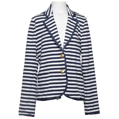 Blazer (Blå, Hvid) fra Tommy Hilfiger Elastan, Polyester, Viscose
