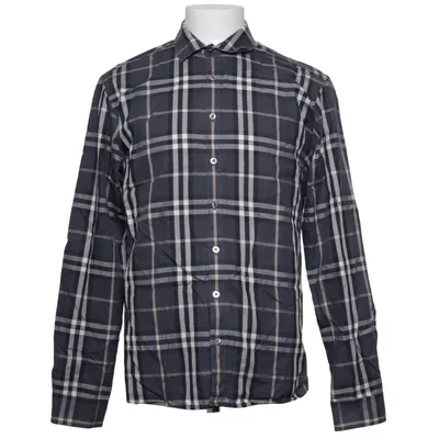 Skjorte (Blå, Hvid) fra Burberry Bomuld