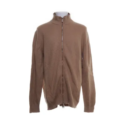 Cardigan (Beige) fra Ermenegildo Zegna Kashmir, Læder