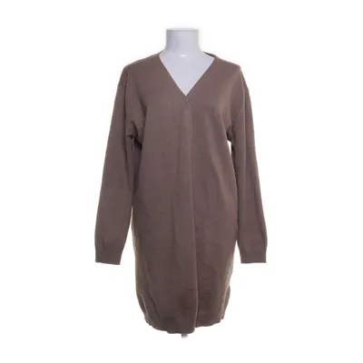 Omlottkofta (Brun) från Loro Piana Kashmir, Minkpäls, Ull