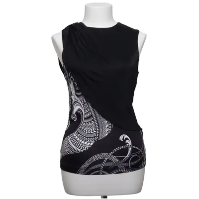 Haut (Noir, Blanc) de Versace Collection Viscose