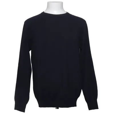 Pull-over (Bleu) de Maison Martin Margiela Cuir, Laine