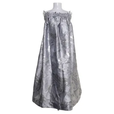 Dress (Silver) from Ganni Polyester, Polyamide