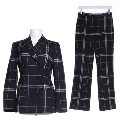 Suit (Black) from Moschino Cheap and Chic Wool