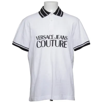 Poloshirt (Wit) van Versace Jeans Couture Katoen, Elastaan, Polyester