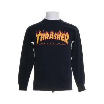 T-shirt à manches longues (Noir) de Thrasher Coton