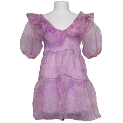 Kjole (Lilla) fra Reclaimed Vintage Polyester