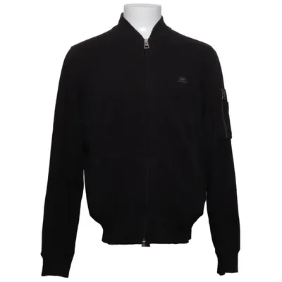 Cardigan (Black) from Alpha Industries Cotton, Polyester