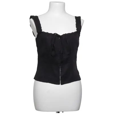 Bustier (Zwart) van House of CB Linnen, Lyocell, Polyester, Viscose
