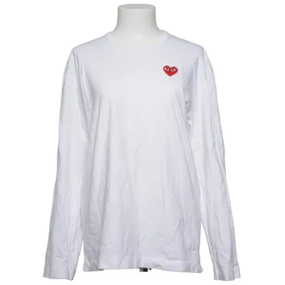 Långärmad t-shirt (Vit) från Comme des Garçons PLAY Bomull