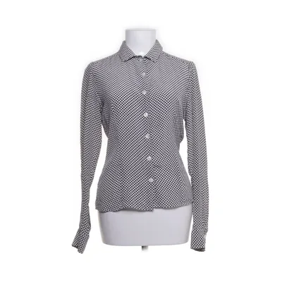 Blus (Svart, Vit) från Christian Dior Silke