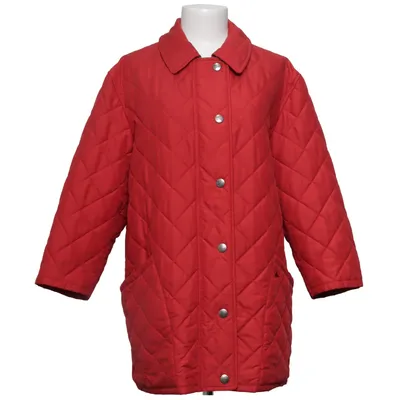 Veste (Rouge) de Burberry Polyester, Viscose