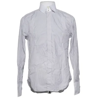 Chemise de smoking (Blanc, Gris) de Karl Lagerfeld for H&M Coton