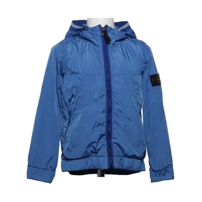 Jacka (Blå) från Stone Island Junior Bomull, Polyamid, Polyuretan