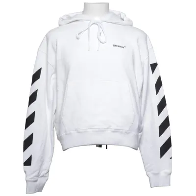 Capuchon sweater (Wit, Zwart) van Off-White Katoen, Elastaan