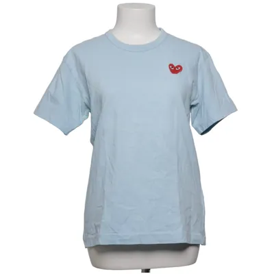 T-shirt (Blauw) van Comme des Garçons PLAY Katoen