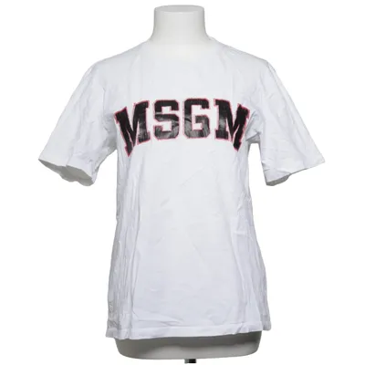 T-shirt (Blanc) de MSGM Coton